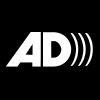 AD logo for audio description accessibility